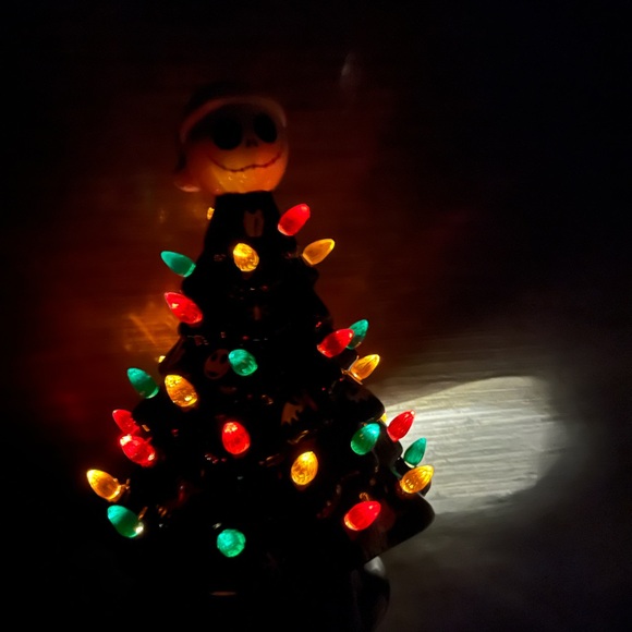 Tim Burton the night before Christmas Jack topper light up LED candle holder nwt - Picture 10 of 11